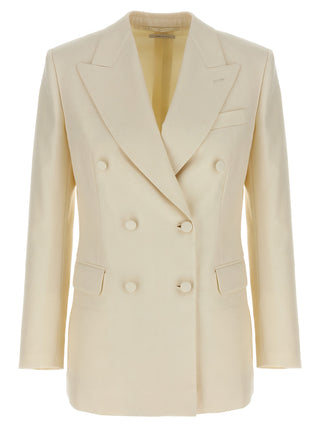 White Wool Blazer