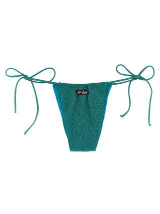 Bicolor Viscose Swim Briefs