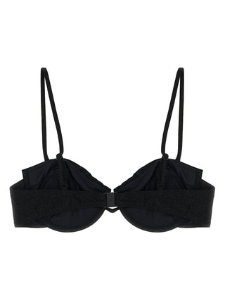 Black Viscose Bikini