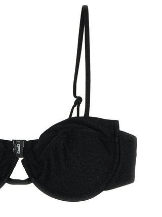 Black Viscose Bikini