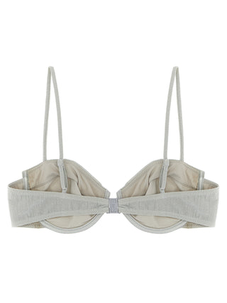 Silver Viscose Bikini