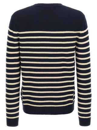 Blue Virgin Wool Cardigan