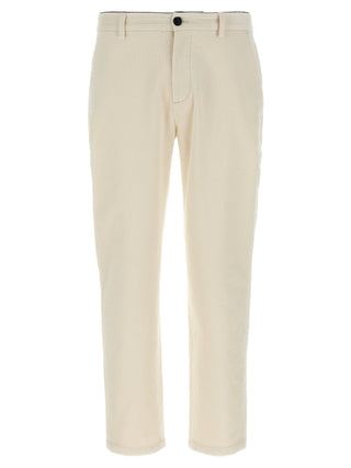 White Cotton Chino Pants