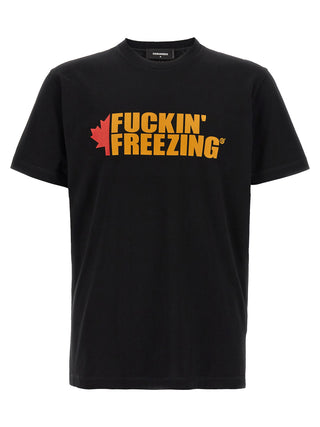 Black Cotton T-Shirt