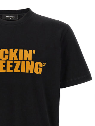 Black Cotton T-Shirt