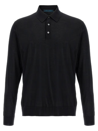Polo de lana negro