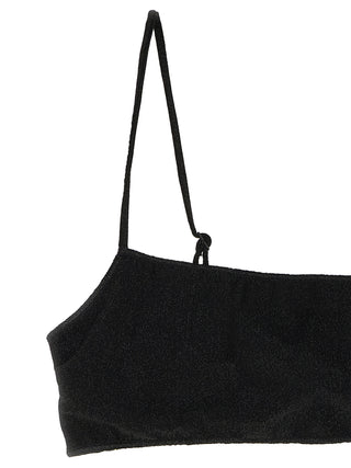 Black Viscose Bikini