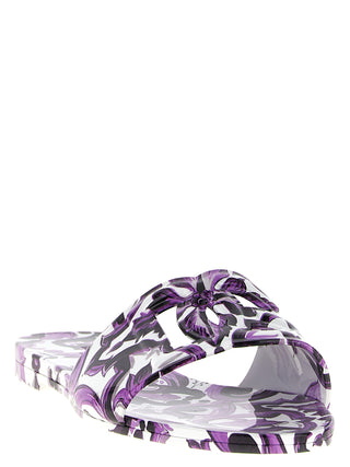 Purple Plastic Slides