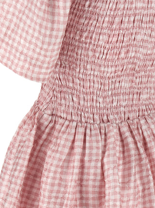 Multicolor Polyester Short Dress