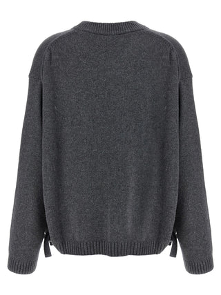 Gray Wool Cardigan