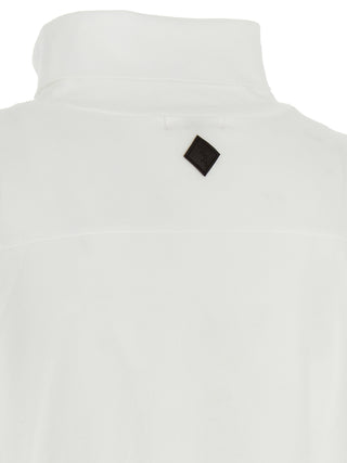 White Cotton Cardigan