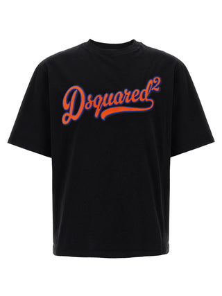 Camiseta de algodón negro