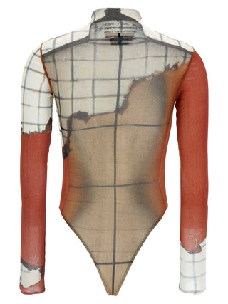 Multicolor Polyamide Bodysuit
