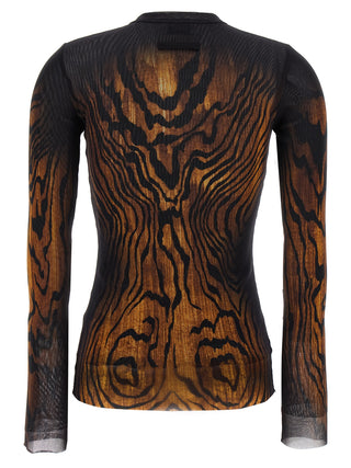 Multicolor Polyamide Pattern Shirt