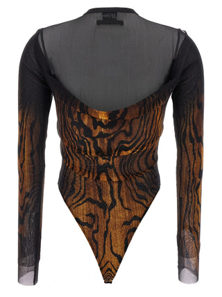 Multicolor Polyamide Bodysuit