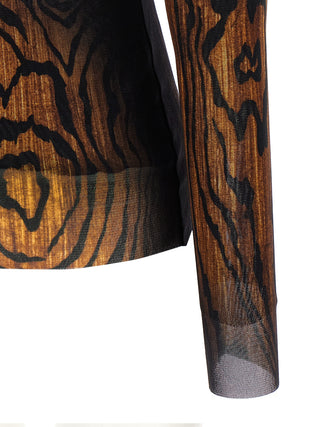 Multicolor Polyamide Pattern Shirt