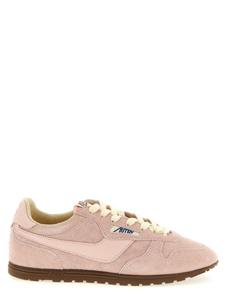 Multicolor Cowhide Low Top Sneakers