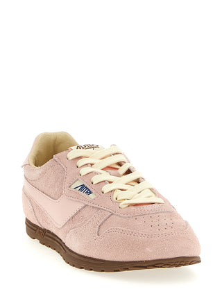 Multicolor Cowhide Low Top Sneakers