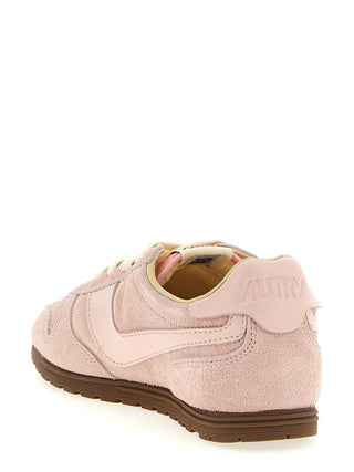 Multicolor Cowhide Low Top Sneakers