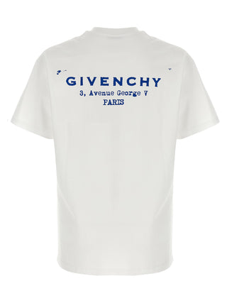 Camiseta de algodón blanca