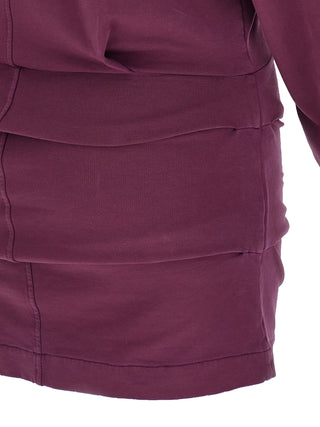 Bordeaux Cotton Short Dress