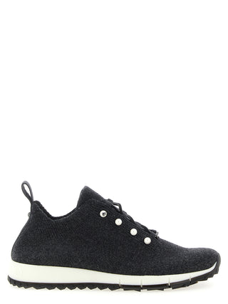 Zapatillas bajas negras de Tencel