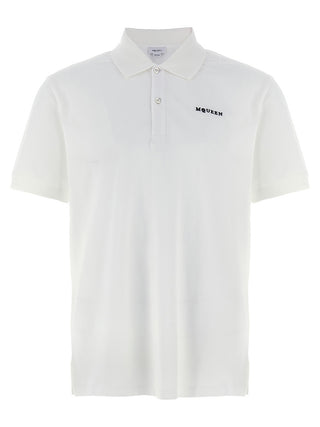 Bicolor Cotton Polo Shirt