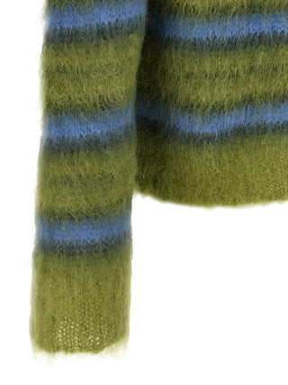 Multicolor Fabric Cardigan