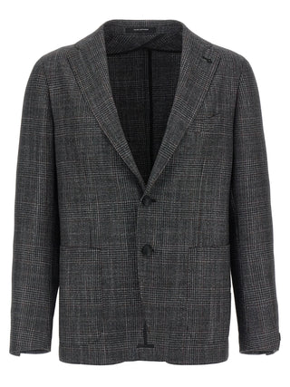 Gray Virgin Wool Blazer