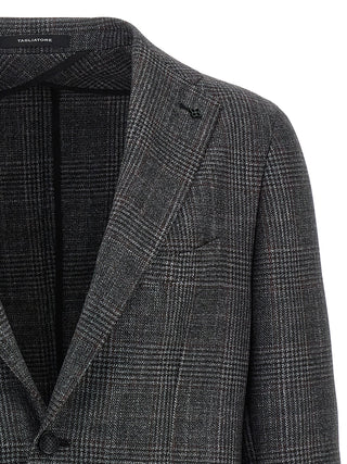 Gray Virgin Wool Blazer