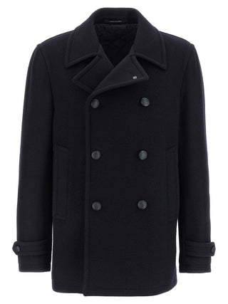 Blue Wool Coat