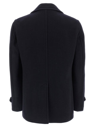 Blue Wool Coat