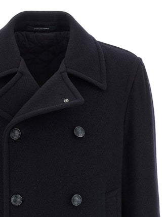 Blue Wool Coat