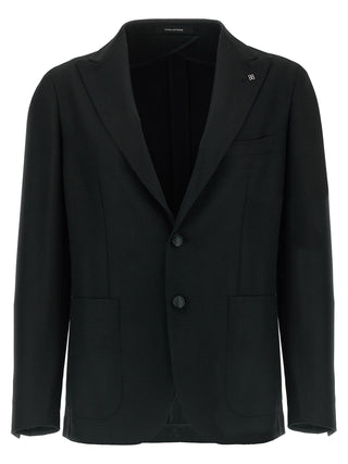 Black Virgin Wool Blazer