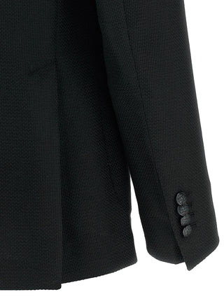 Black Virgin Wool Blazer