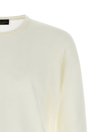 Beige Merino Wool Cardigan