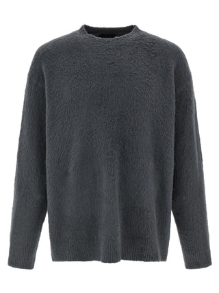 Gray Cotton Cardigan