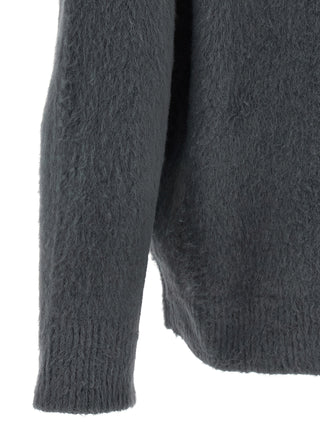 Gray Cotton Cardigan