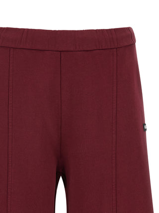 Pantalones Jogger de Algodón Burdeos (Pantalones de Entrenamiento)