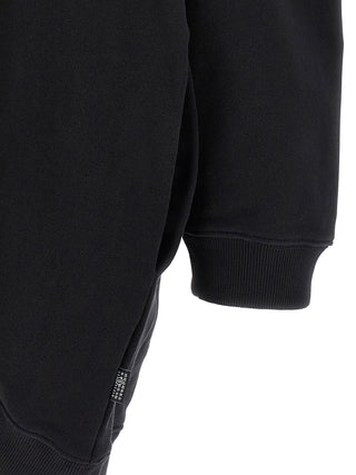 Black Cotton Short Dress