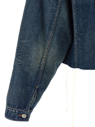 Blue Cotton Denim Jacket