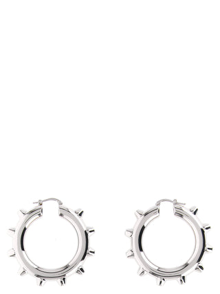 Silver Brass Earrings