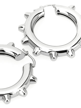 Silver Brass Earrings
