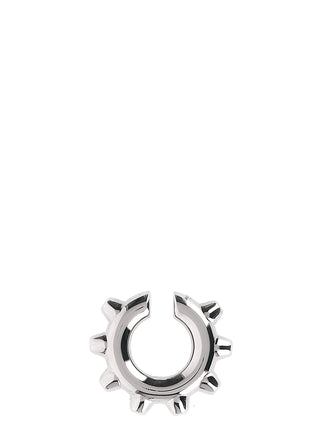 Silver Brass Earrings