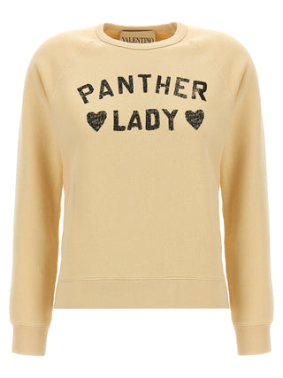 Beige Cotton Sweatshirt