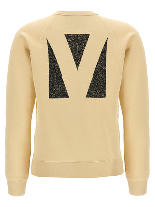 Beige Cotton Sweatshirt