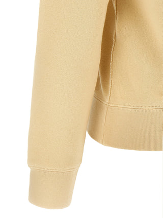 Beige Cotton Sweatshirt