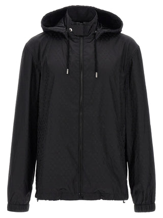 Black Polyamide Shell Jacket