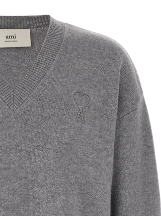Gray Wool Cardigan