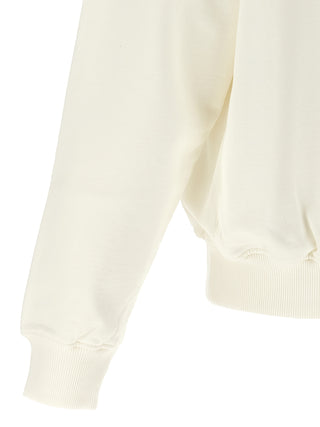 Sudadera blanca de algodón
